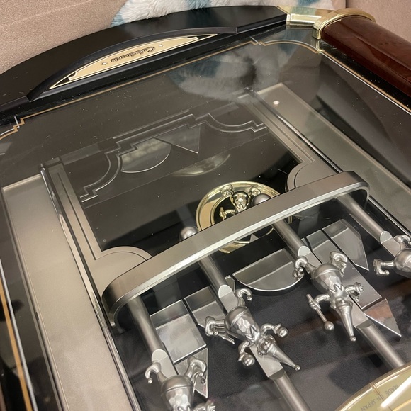 RHYTHM CLOCK DWS KALEIDOSCOPE BY RHYTHM 1950’s SMALL WORLD MAGIC MOTION CLOCK - Picture 2 of 4